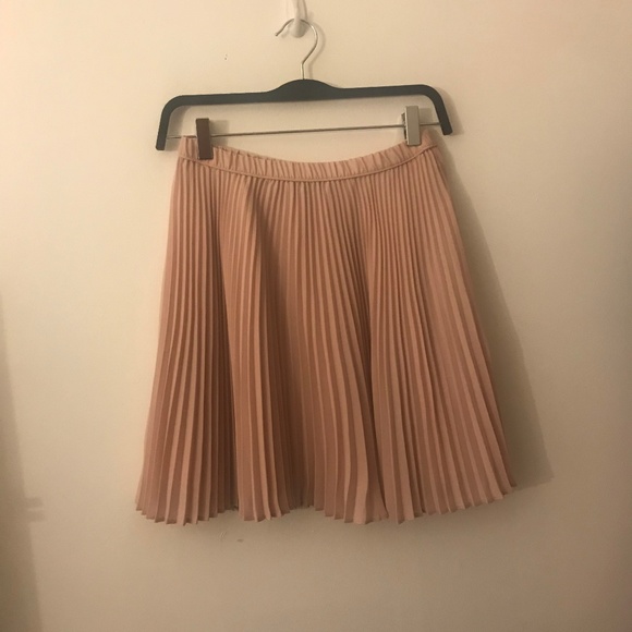 Pink Pleated Skirt - Picture 4 of 8